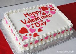 1 Kg Pineapple square Cake icing Happy Valentines Day